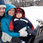 First snowmobile experience! Mommy and Caleb didn't actually go anywhere on it, but hey, still cool. First snowmobile experience! Mommy and Caleb didn't actually go anywhere on it, but hey, still cool.